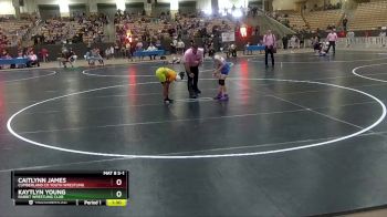 100 lbs Champ. Round 1 - Kaytlyn Young, Rabbit Wrestling Club vs Caitlynn James, Cumberland Co Youth Wrestling