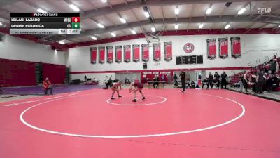 124 lbs Placement (4 Team) - Denise Figueroa, Cerritos College vs Leilani Lazaro, Mt. San Antonio College