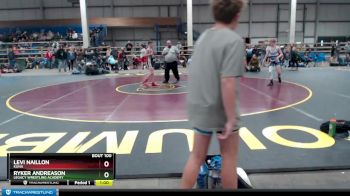 100 lbs Cons. Round 5 - Ryker Andreason, Legacy Wrestling Academy vs Levi Naillon, Kuna