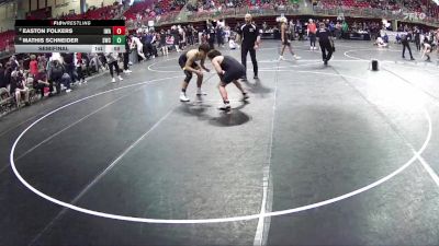 150 lbs Semifinal - Mathis Schneider, Seward Wrestling Club vs Easton Folkers, IronHawk Wrestling Academy