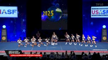 Liberty Allstars - White Gold [2025 L6 International Open Non Tumbling Semis] 2025 The Cheerleading Worlds