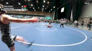64-68 lbs Round 1 - Zackary Mayer, Fallon Outlaws WC vs Jacob Svitana, Truckee Wrestling Club