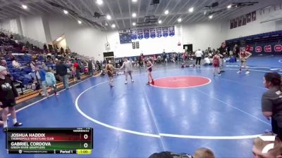 74 lbs Semifinal - Gabriel Cordova, Green River Grapplers vs Joshua Haddix, Thermopolis Wrestling Club