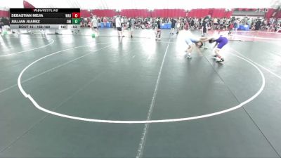 168-169 lbs Round 2 - Sebastian Mejia, Waunakee vs Jullian Juarez, Zimmerman