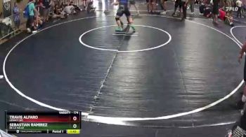 174 lbs Quarterfinal - Travis Alfaro, Legacy Wc vs Sebastian Ramirez, De La Salle