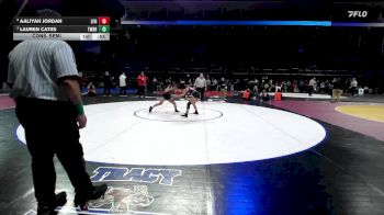 105 lbs Cons. Semi - Lauren Catiis, Twelve Bridges vs Aaliyah Jordan, Livingston