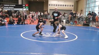 56 lbs Rr Rnd 3 - Carson Stinson, All I See Is Gold Academy - K3 vs Shane WRIGHT, Cordoba Trained - K3