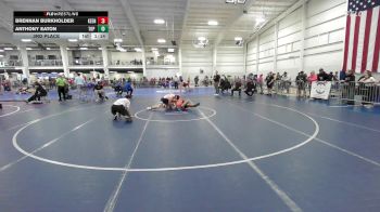 215 lbs 3rd Place - Brennan Burkholder, Keene vs Anthony Eaton, Top Flight Wrestling Academy