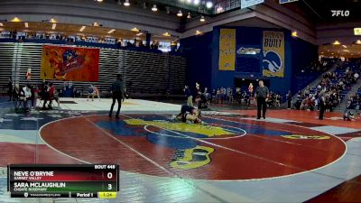 125 lbs Semifinal - Neve O`Bryne, Garnet Valley vs Sara Mclaughlin, Choate Rosemary