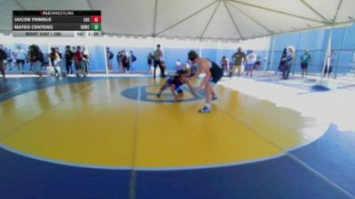 165 lbs Quarterfinal - Jaicob Trimble, Chaparral High School vs Mateo Centeno, Rough House Wrestling Club