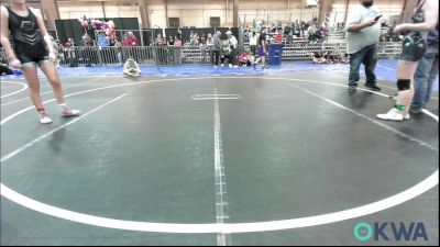 70-74 lbs Rr Rnd 3 - Karleigh Sneed, Chickasha Youth Wrestling vs Legend Koch, Duncan Demon Wrestling