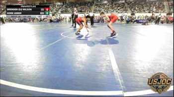 126 lbs Round Of 16 - Brenden (Sj) Wilson, Shawnee Takedown Club vs Kobe Lemer, ReZults Wrestling