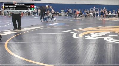 149 lbs Consi Of 8 #2 - Dan Williams, Coast Guard vs Jared Spahn, Johnson & Wales (RI)