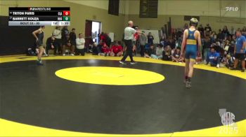 95 lbs Champ. Round 1 - Barrett Souza, Hughson vs Triton Paris, Clark