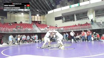 215 lbs Round 3 (4 Team) - Drew Trawick, Crismon High School vs Dominick Kattenberg, Smith Center HS