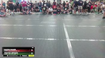 44 lbs Round 1 (10 Team) - Mason Maher, Finger Lakes Elite Black vs Tristan Urtiaga, Finger Lake Elite Grey