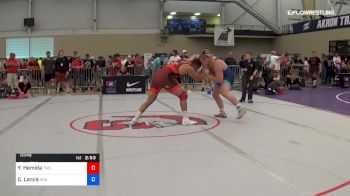125 kg Round Of 16 - Youssif Hemida, Terrapin Wrestling Club vs Christian Lance, Nebraska