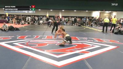 106 lbs Consi Of 32 #1 - Bryce Fiore, FL vs Qwyntan Dyer, TN
