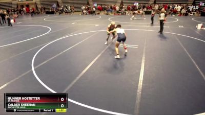 152 Championship Bracket Quarterfinal - Gunner Hostetter, St. Francis vs Calder Sheehan, Rochester Mayo