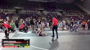 54-55 lbs Round 2 - Jaxtin Gonzales, Steel City Reloaded Wrestling Club vs Joshua Ishida, Denver North Jr. Viking Wrestling
