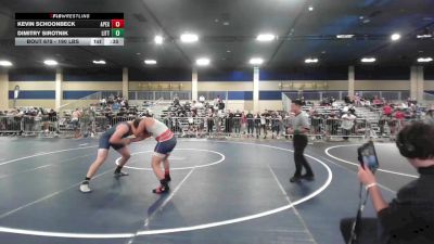 190 lbs Consi Of 32 #2 - Kevin Schoonbeck, Apex - Michigan vs Dimitry Sirotnik, Little Vikings WC