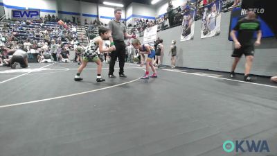 67 lbs Consi Of 4 - Justin Farlow, Noble Takedown Club vs Caius Moore, Standfast