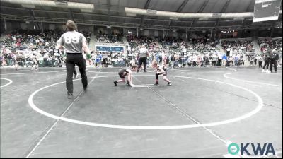 58 lbs Consi Of 16 #1 - Hunter Jackson, Noble Takedown Club vs Waylon Alexander, Coweta Tiger Wrestling
