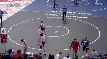 Cons. Round 1 - Kason Barry, Philip/Kadoka Area/Wall vs Levi Horstman, McCook Central/Montrose