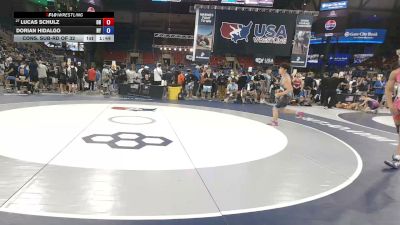 132 lbs Cons. Sub-rd Of 32 - Lucas Schulz, Ohio vs Dorian HIDALGO, New York