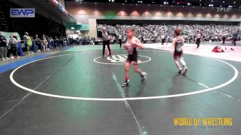 64 lbs Round Of 64 - Orlando Cruz, Red Wave Wrestling vs Emjaroen Peterson, Hot Shots Wrestling