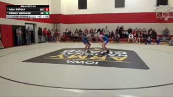 132 lbs Cons. Round 3 - Conner Weedman, Dike-New Hartford vs Noah Bergan, Crestwood, Cresco