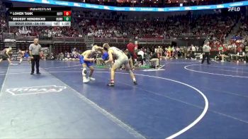 2A-190 lbs Champ. Round 2 - Lohen Tank, NH/TV vs Broedy Hendricks, Humboldt