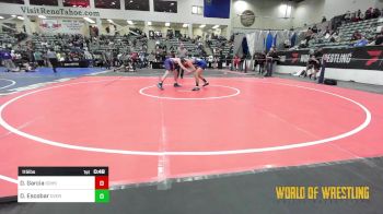 115 lbs Consi Of 32 #1 - Dylan Garcia, Rebel Wrestling Club vs Diego Escobar, Overfelt