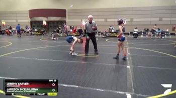 85 lbs Round 3 - Jeremy Carver, Untouchables vs Jameson McElmurray, Simmons Academy Of Wrestling