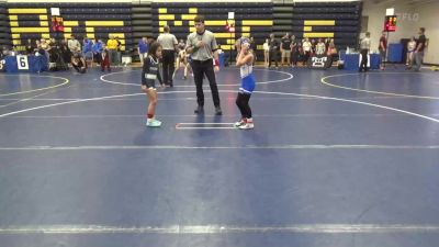 55-60.2 lbs Quarterfinal - Sydney Spragale, Mercer vs Piper Rush, Trinity