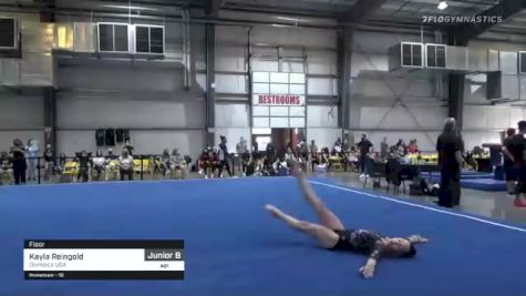 Kayla Reingold - Floor, Olympica USA - 2021 Region 1 Women's Championships