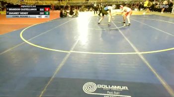 157 lbs Cons. Round 1 - Brandon Castellanos, Doral Academy vs Zakarey Wendt, Charlotte Hs