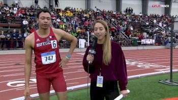 Izaiah Brown Overcomes Injuries To Defend His Big 10 400m Title