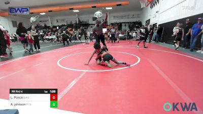 61-64 lbs Rr Rnd 4 - Logan Ponce, Quezada Wrestling Academy vs Andrew Johnson, Pitbull Wrestling Academy