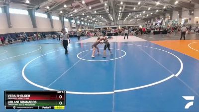 92 lbs Round 3 - Leilani Granados, Takedown Elite Wrestling vs Vera Shelger, Paradigm Wrestling