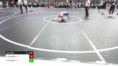 78 lbs Final - Jace Brackett, Unaffiliated vs Alexander Douglas, Predator Wrestling