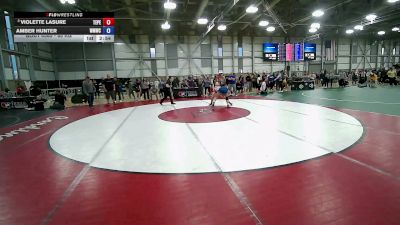 65 kg Cons. Quarters - Violette Lasure, Team Pennsylvania vs Amber Hunter, Western Maryland Wrestling Club