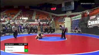 109 lbs Cons. Round 3 - Payton Burton, Leon-Bluestem vs Éowynn Reynard, Burlington