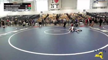 145 lbs Cons. Round 4 - Oscar Brotherton, Club Not Listed vs Greyson O`Brien, Journeymen Wrestling Club