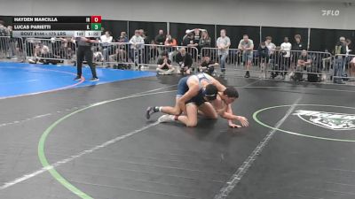 175 lbs Consi Of 32 #1 - Hayden Mancilla, IN vs Lucas Parietti, IL