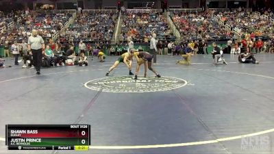 3A 126 lbs Cons. Round 1 - Justin Prince, A.c. Reynolds vs Shawn Bass, Dudley