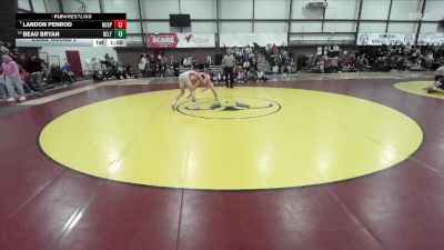 144 lbs Cons. Round 2 - Landon Penrod, North Sanpete vs Beau Bryan, Delta