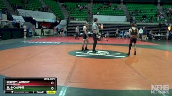 5A 106 lbs Cons. Semi - Eli McAlpine, Hayden vs Jeremy Lambert, Alexandria HS