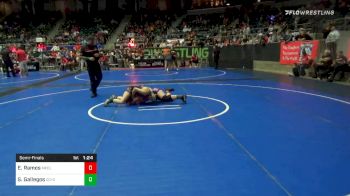 115 lbs Semifinal - Eden Ramos, Morris Eagles WC vs Shayla Gallegos, Colorado Girls National Team