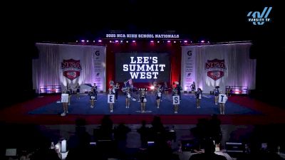 Lee's Summit West High School [2025 Intermediate Coed Varsity Crowd Leading - Medium Prelims] 2025 NCA High School National Championship